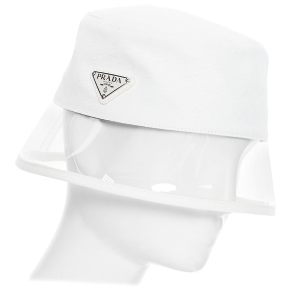 Prada bucket hat with clear brim - Picture 4 of 7